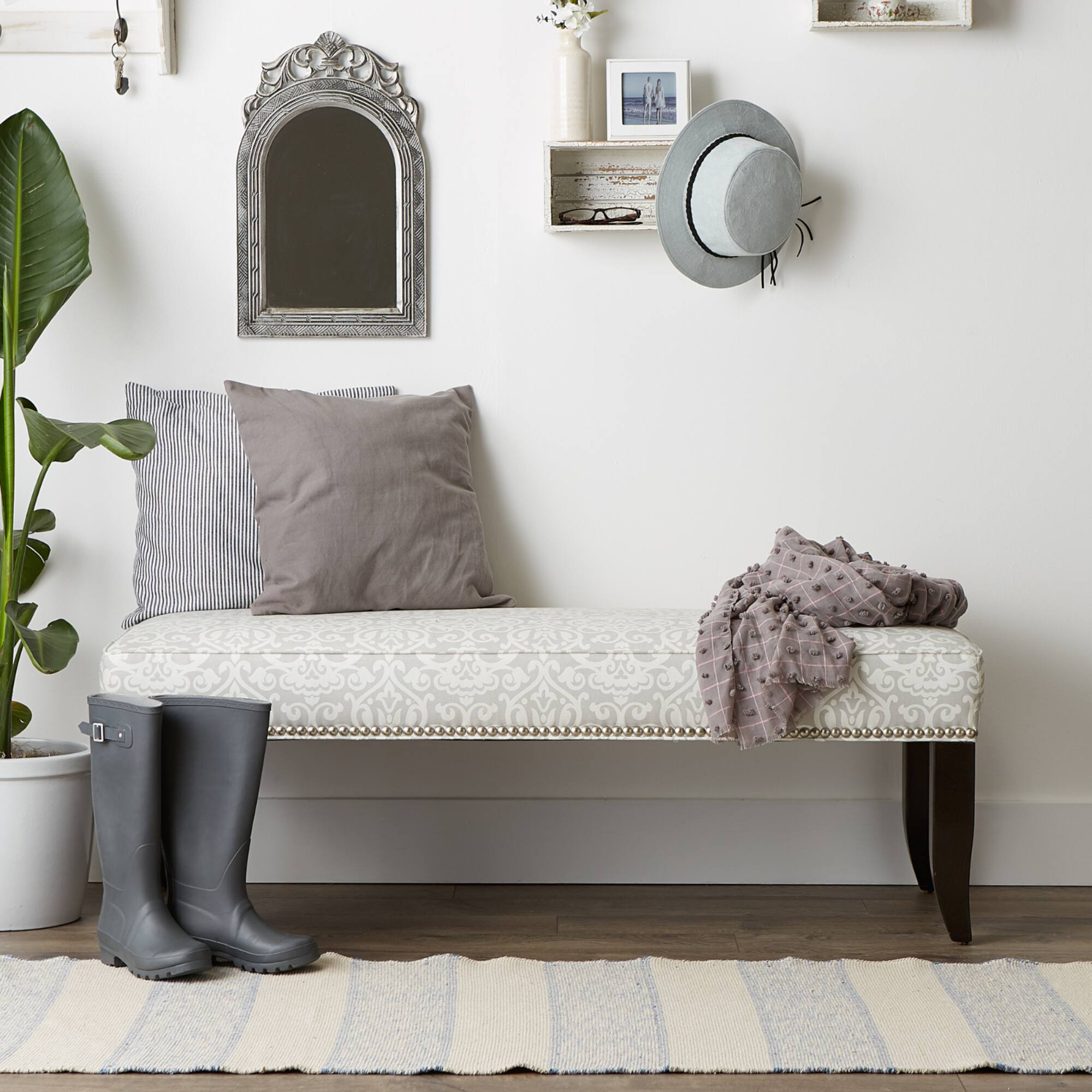 DII® Variegated Stripe Recycled Yarn Floor Runner